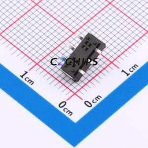 HX MST-22D18G2-BD Slide Switch SMD,9x3.6mm Switch Double Pole Double Throw Rectangle Pin Header SMD Tab Vertical Mount - Product Image 2