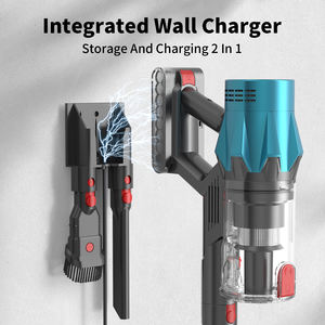 Aspiradora de Mano Inalámbrica Portátil con Ciclón para Pisos, Fuerte Succión, Ideal para Limpieza de Pisos en el Hogar y Hoteles, para Pisos Duros - Product Image 4