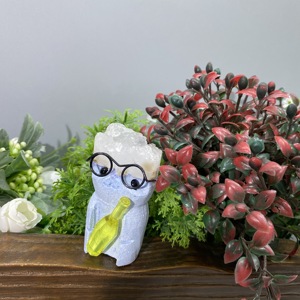Venta al por mayor a granel LandCrystal Natural Mix Style Calcita <span class=keywords><strong>Groot</strong></span> Escultura Mineral Especímenes Muñeca tallada a mano - Product Image 2