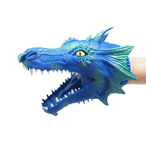 Juguete de Fiesta para Niños, Marioneta de Dragón de Plástico Suave TPR en Varios Colores, Juguetes de Marionetas para Niños - Product Image 6