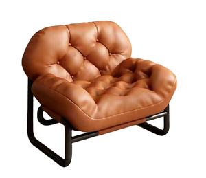 Single <b>Sofa</b> Chair Minimalist Light Luxury Designer Casual Lounge Chair Creamy Lazy <b>Sofa</b> Medieval Style <b>Black</b> Chair - Product Image 3