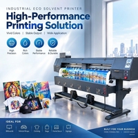 Printer Transfer termal Digital otomatis penuh untuk A1 1.6 m-3.2 m rol untuk menggulung sublimasi pada proyek Format besar