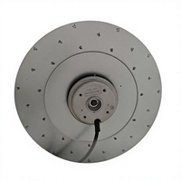 Ventilateur centrifuge arrière en acier galvanisé RTU pour refroidissement par condensation 250*80MM CE 3C