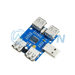 AI-KSEN <span class=keywords><strong>USBHUB</strong></span> Hub USB2.0 Módulo de Expansión USB Hub USB2.0 Controlador de 4 Puertos - Product Image 4
