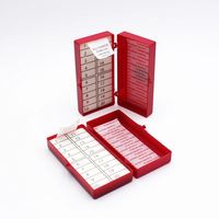 Boîte de comptage d'aiguilles en plastique de haute qualité, prix moins cher, conteneur de comptage d'aiguilles chirurgicales pour salle d'opération