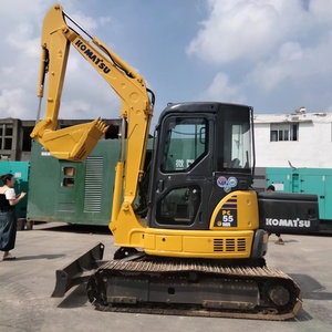Excavatrice Komatsu 55MR d'occasion de 2018, bien entretenue, de haute qualité, avec moteur, modèle populaire, bon marché et facile à utiliser, à vendre - Product Image 2