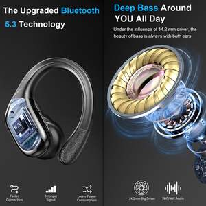 Bx27 earphone olahraga Mini Gaming nirkabel terbaik baru earbud Tws earphone kualitas tinggi harga pabrik earphone in-ear AAC true Wireless - Product Image 2