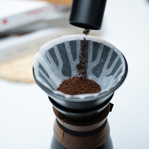 El juego de cafetera portátil de lujo DHPO incluye una olla de cerámica y gotero con funda de madera para regalar - Product Image 6