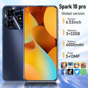 <span class=keywords><strong>Teno</strong></span> Spark 10 Pro 5G LTE/CDMA HD Octa Core สมาร์ทโฟนแบบ Dual SIM 8GB รุ่น EU รองรับการปลดล็อคด้วยใบหน้า แบตเตอรี่ 4000mAh กล้องหน้า 5MP กล้องหลัง 13MP - Product Image 5