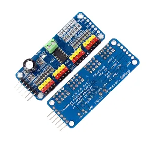 Pca9685pw 16 kênh 12-bit PWM servo lá chắn điều khiển I2C mô-đun giao diện cho Raspberry Pi - Product Image 4