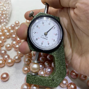 Perlas Sueltas Blancas de Agua Dulce de 10-11 mm, Casi Redondas, con Gran Brillo, Casi Impecables - Product Image 5