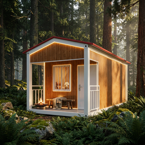 Casas Contenedor de Instalación Rápida, Panel Sándwich Rectangular Ligero de Lujo para Vivienda al Aire Libre, <span class=keywords><strong>Venta</strong></span> Directa de Fábrica con Certificación CE - Product Image 2