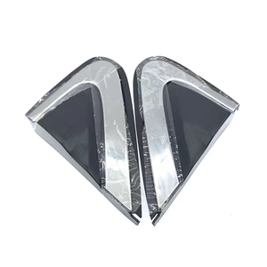 Nouvelles protections triangulaires de rétroviseur latéral droit/gauche noires pour pilier de <span class=keywords><strong>voiture</strong></span> 75490-SWA-J01 75495-SWA-J01 pour CRV 2007-2011 - Product Image 1