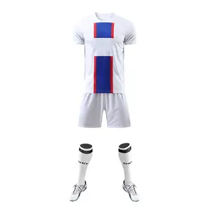 व्यक्तिगत डिजाइन कस्टम बनाने की क्रिया फुटबॉल जर्सी पॉलिएस्टर कपड़े प्रशिक्षण फुटबॉल पहनने जर्सी वर्दी सेट टीम जर्सी फुटबॉल