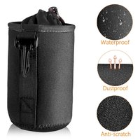 YEAH S M L XL taille tissu imperméable sac d'objectif d'appareil photo numérique avec crochet de boîtier de baril d'objectif pour Canon Sony Nikon