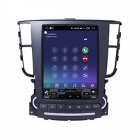 Lecteur DVD de voiture multimédia 6+128 avec GPS, navigation stéréo, Bluetooth, Wifi, 4G, Carplay pour Acura TL 2006-2018
