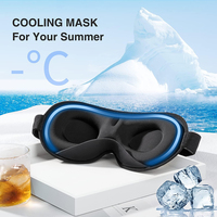 Masque oculaire 3D ergonomique en mousse à mémoire de forme Custom Link, occultant à 100 %, lesté, pour yoga, soulagement de la pression, toutes saisons