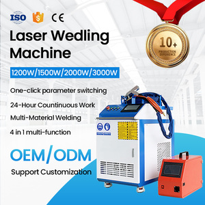 Machine laser portable pour soudage 1500W 2000W 3000W, pistolet laser fibre automatique 4-en-1 portatif pour métal - Product Image 3