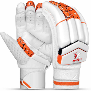 Gants de frappe de cricket de haute qualité et confortables avec une adhérence douce, logo, taille et couleur personnalisables - Gants de cricket haut de gamme - Product Image 1