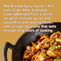Sauce d'assaisonnement pour fondue épicée au chili rouge Jingba, riche et aromatique, en conserve, 210g