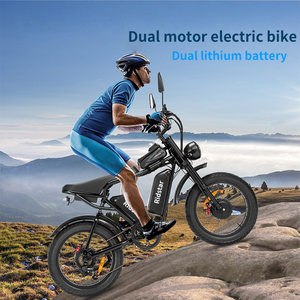 Vélo <span class=keywords><strong>Électrique</strong></span> Ridstar Q20 Pro Double Moteur Double Batterie 52V 40Ah, Vélo Tout-Terrain <span class=keywords><strong>Électrique</strong></span> Longue Portée pour Adultes avec Pneus Larges - Product Image 6