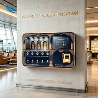 Distributeur automatique de parfum en acier inoxydable haut de gamme avec écran tactile, SDK, retour de monnaie, service en libre-service, pour centres commerciaux