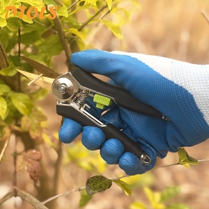 Tijeras de Podar de Jardín con Hoja Recta y Dentada - Tijeras Florales de Precisión para Plantas y Bonsáis - Product Image 4