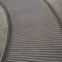 Bande transporteuse en maille spirale de haute qualité SS304 pour convoyeur rotatif