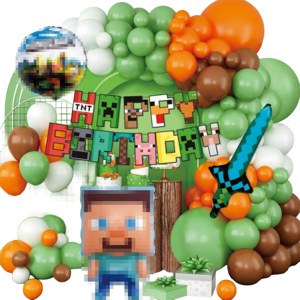 Kit de ballons Joyeux <span class=keywords><strong>Anniversaire</strong></span> pour enfants, accessoires de décoration murale pour fête d'<span class=keywords><strong>anniversaire</strong></span> pour garçons et filles, première année de bébé - Product Image 5