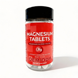 Comprimés de <span class=keywords><strong>chlorure</strong></span> de magnésium en marque blanche – Magnésium naturel pour l'énergie – Supplément nutritionnel premium personnalisé OEM/ODM - Product Image 1