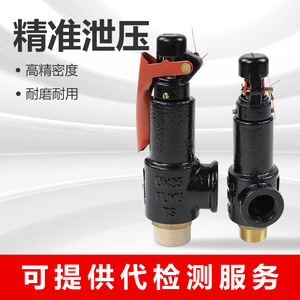 Válvula de seguridad A27W-10T de 10 bar, roscada, ajustable, para alivio de presión en calderas de vapor, agua y aire. - Product Image 4