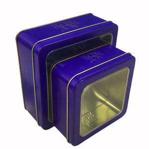 <span class=keywords><strong>Petite</strong></span> boîte carrée <span class=keywords><strong>en</strong></span> métal, emballage alimentaire, boîte <span class=keywords><strong>en</strong></span> fer-blanc, emballage de thé personnalisé, boîte <span class=keywords><strong>en</strong></span> fer-blanc, pour les collations - Product Image 6