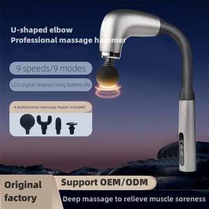 Nouveau marteau de massage corporel complet <span class=keywords><strong>pas</strong></span> <span class=keywords><strong>cher</strong></span> avec 9 modes, batterie intégrée et contrôle de la minuterie pour la relaxation musculaire et le soulagement des douleurs dorsales - Product Image 5