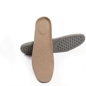 Solette in vera pelle di vacchetta di alta qualità comoda soletta morbida per prevenire l'odore del piede solette per scarpe
