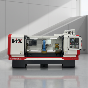 เครื่องกลึงอัตโนมัติแบบสองหัว รุ่น Hx-3060 ระบบควบคุม Gsk Fanuc ความเร็ว 1200 รอบต่อนาที เครื่องจักรสำหรับงานกลึงเพลาลูกกลิ้งแบบรัสเซีย - Product Image 1