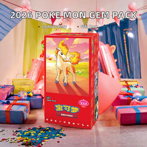Y Y 2026 nouveau original chinois Poke Mon Gem Pack Vol.4 écologique éducatif cartes TCG booster box cadeau gros - Product Image 2