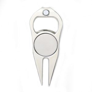 Yy568 Artículos Promocionales: Herramienta Multifuncional para Abrir Botellas y Reparar Hoyos de Golf con Marcador de Pelota de Golf Metálico Personalizado - Product Image 5
