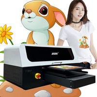 Imprimante Dtg A2 avec deux trois I3200A1 I1600A1 Tête d'impression Hoodie Canvas Jeans Dtg T-Shirt Machine d'impression