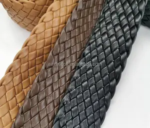 #9D313, PU Synthetic leather Plait Braid Weave For Woman Slipper And Sandal Upper (PU Sinteticos, Cuero Sinteticos Para Zapatos)