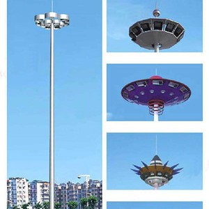 ไฟถนนเสาสูง LED อลูมิเนียมอัลลอยด์ IP65 50000 ชั่วโมง โซลูชั่นแสงสว่างบนถนน - Product Image 2