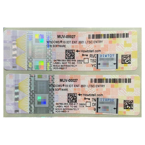 Win10 IOT 2021 <span class=keywords><strong>LTSC</strong></span> ENTRY OEM COA 키 스티커 평생 하이 퀄리티 라이센스 6 개월 보증 DHL/Fedex/UPS 무료 배송 - Product Image 2