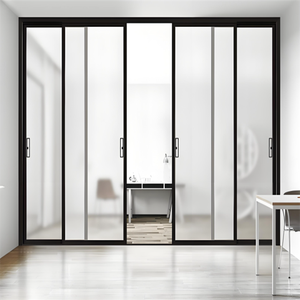 Puertas correderas de aluminio con doble acristalamiento, para villas, hoteles, tiendas - puertas insonorizadas - Product Image 2