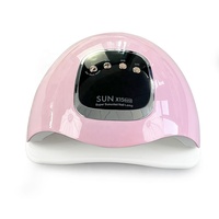 Nouvelle lampe à ongles électrique professionnelle SUN X15 MAX 280W pour vernis gel, 66 LED, double lumière UV LED, lampe à ongles à séchage rapide