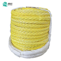 Cordage d'amarrage marin tressé de marque Boyuan, origine Shandong, en PP 7/64 8mm 25mm et HMPE 28mm 12 brins, avec boucle, accessoires pour bateaux