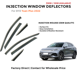 Deflectores de Ventana Laterales para Toyota Cruiser 2019-2020 Protector de Lluvia Accesorios de Coche - Product Image 2