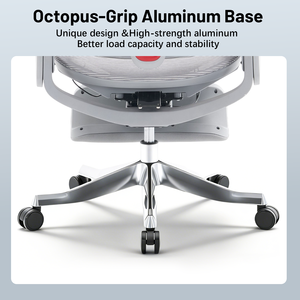 Silla de Oficina Ergonómica de Respaldo Alto con Malla y Reposacabezas para Uso Ejecutivo, Silla Profesional para Largas Jornadas de Trabajo, Diseño Patentado - Product Image 6