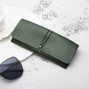 1 Cái Xách Tay PU Leather Glasses Trường Hợp Sunglasses Chủ Hộp Kính Mắt Lưu Trữ Pouch Bag Bìa Eyewear Phụ Kiện - Product Image 6