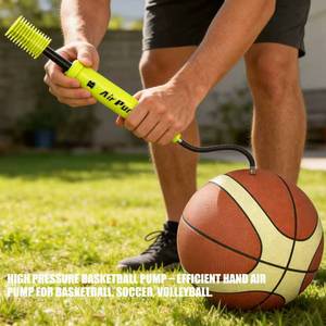 BAIMEI Прочный, легкий, портативный ручной насос высокого давления из ПП/АБС для накачивания футбольных и баскетбольных мячей оптом - Product Image 6