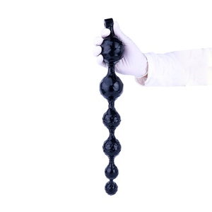 Tapón Anal de Gran Tamaño con Cordón, Material de Silicona Seguro, Apto para Uso Anal Femenino, Tapón Insertable Grande, Masturbador Femenino - Product Image 5