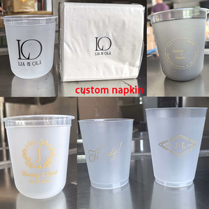 Vasos de Plástico Personalizados con Logotipo a Color de 12oz y 16oz, Ecológicos, para Bodas, Fiestas, Estadios, con Material PP Esmerilado, para Picnic, Camping, Despedidas de Soltero - Product Image 4